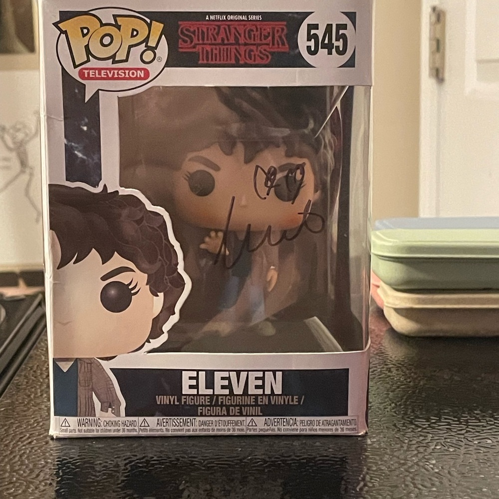 millie bobby brown signed funko pop, NEED SOLD IN A WEEK!